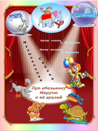 Про обезьянку Марусю и её друзей